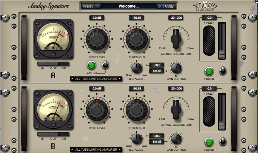 Nomad Factory ASP Limiting Amplifier LM-662